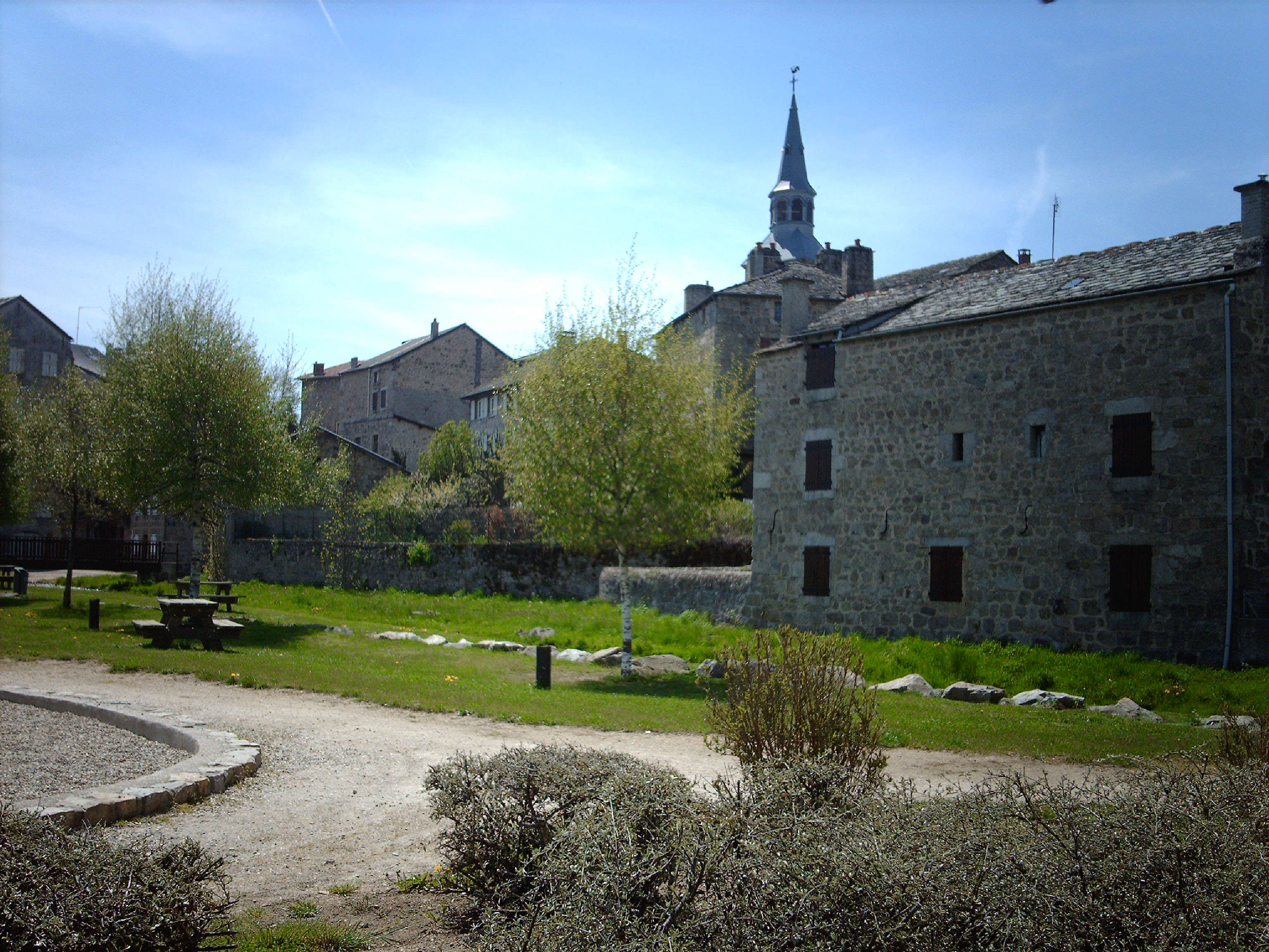 Aire de camping car de Tence