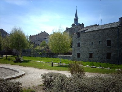 Aire de camping car de Tence