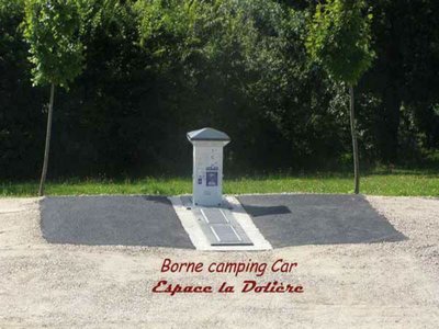 Borne aire camping car Beauzac