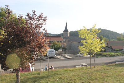 aire de camping-car St Bonnet le Froid