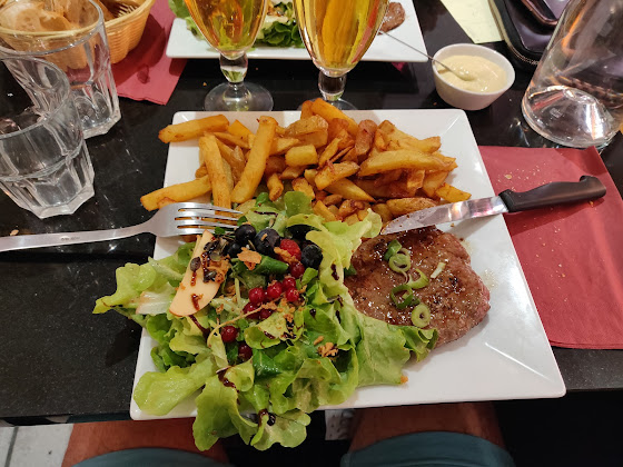 Steak maison chabanon et frites maison