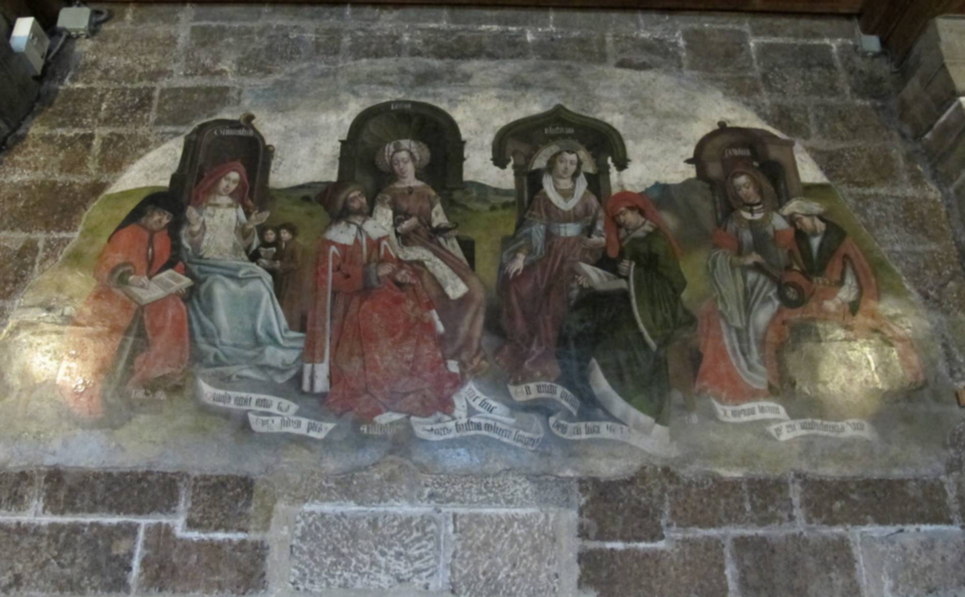 fresque arts libéraux