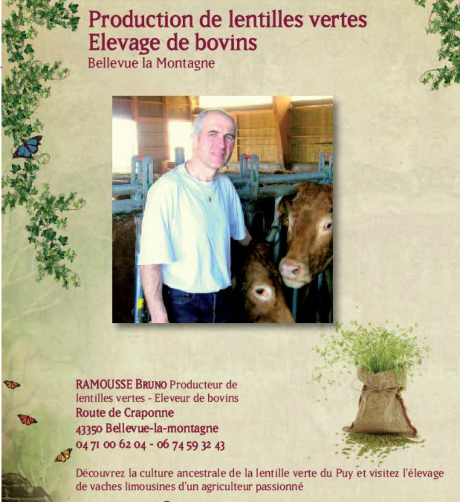 Bruno Ramousse Bellevue la Montagne