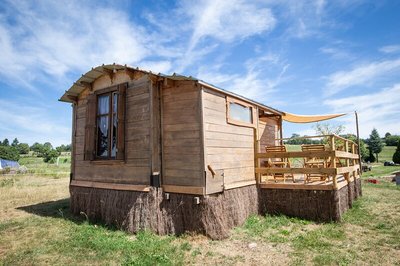 Roulotte ferme de Vovady