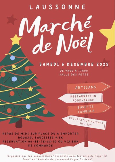 Marché de Noël_Laussonne