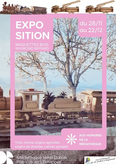 Exposition de maquettes bois_Saint-Julien-Chapteuil